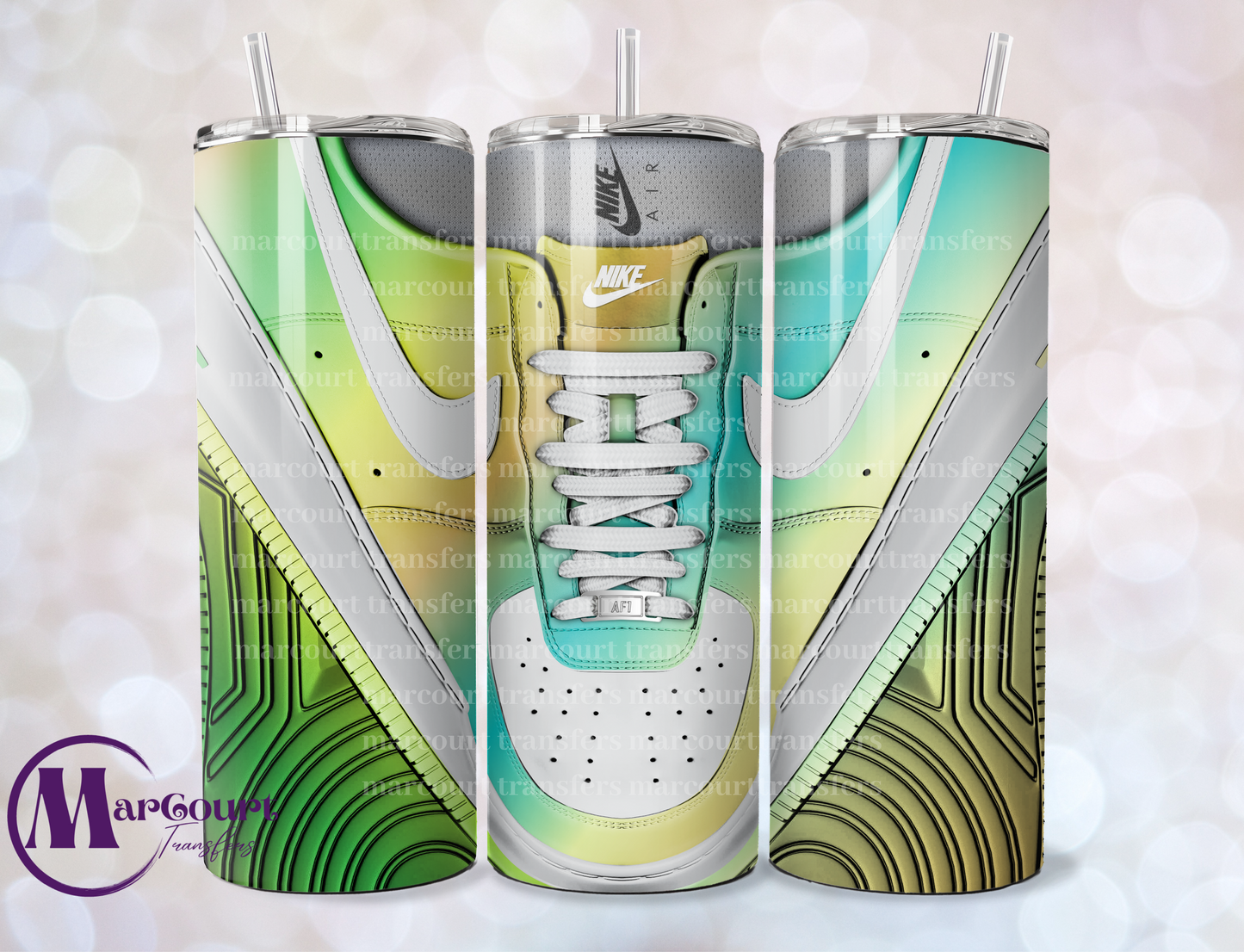 AIR FORCE 1- GRADIENT 7-SKINNY TUMBLER TRANSFER