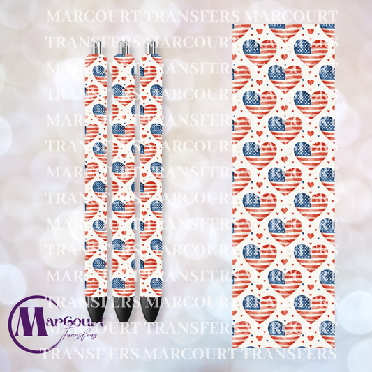 AMERICAN HEARTS PEN-UV PEN WRAP