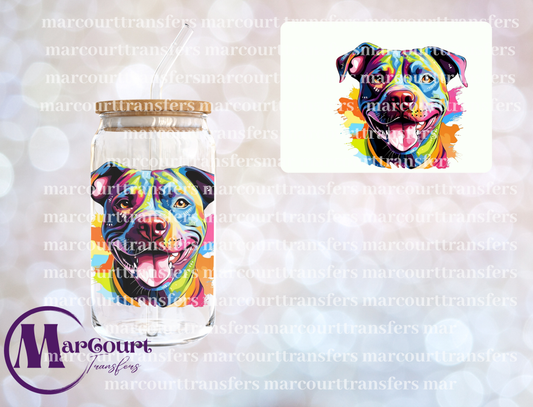 AMERICAN PIT BULL 2-DECAL-UV DTF CUP WRAP