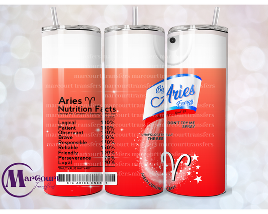 ARIES SPRAY-SKINNY TUMBLER TRANSFER