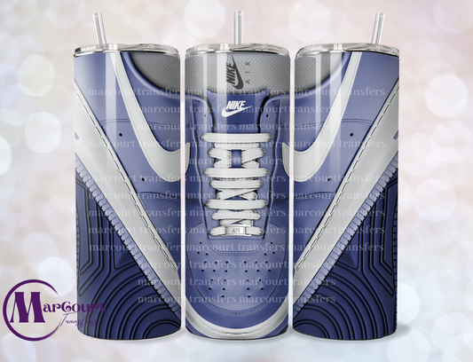 AIR FORCE 1-NAVY BLUE-SKINNY TUMBLER TRANSFER