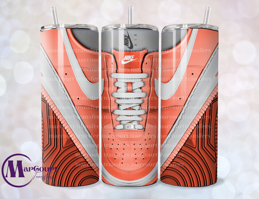 AIR FORCE 1-ORANGE-SKINNY TUMBLER TRANSFER