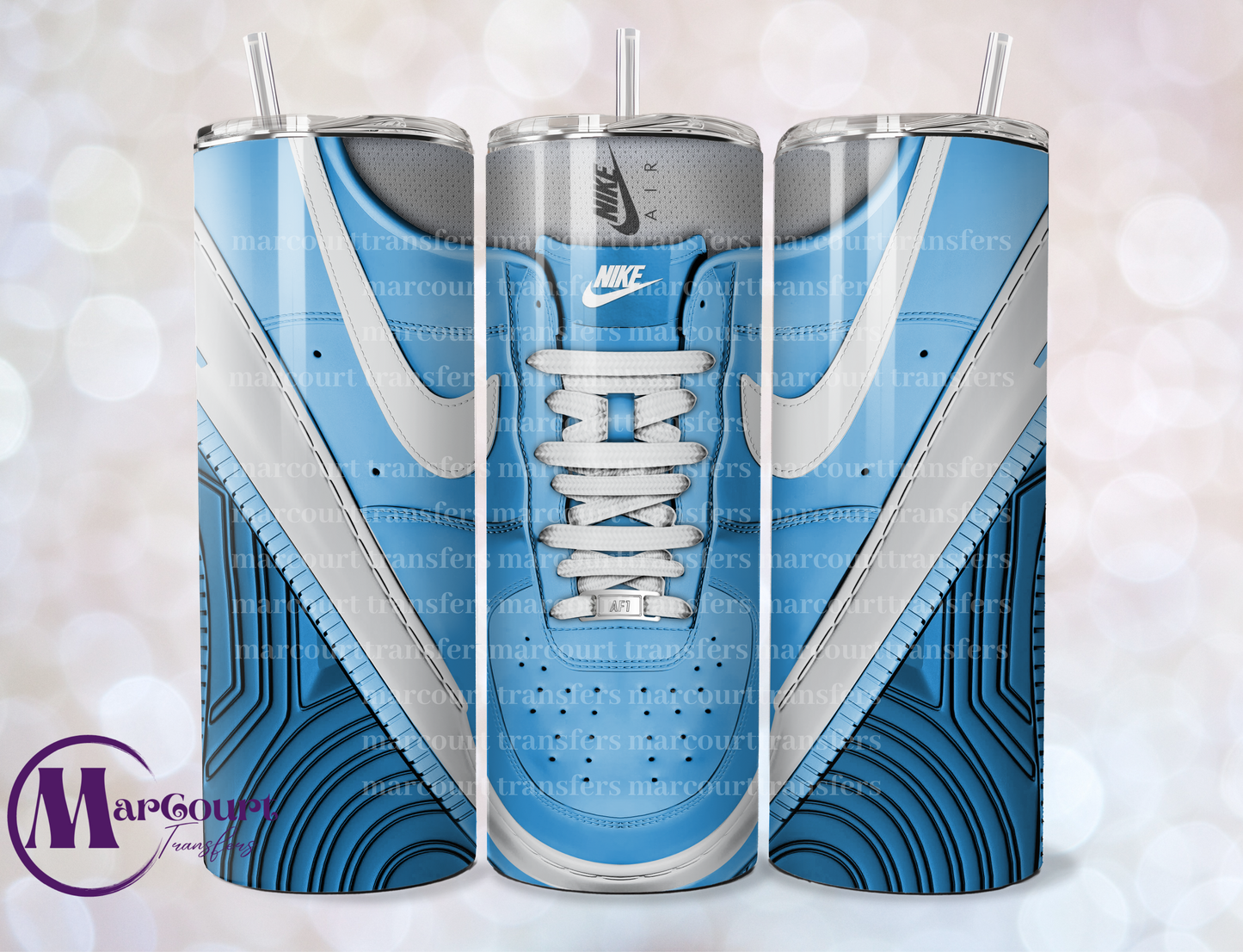 AIR FORCE 1-ROYAL BLUE-SKINNY TUMBLER TRANSFER