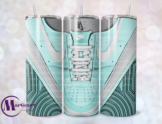 AIR FORCE 1-TIFFANY BLUE-SKINNY TUMBLER TRANSFER