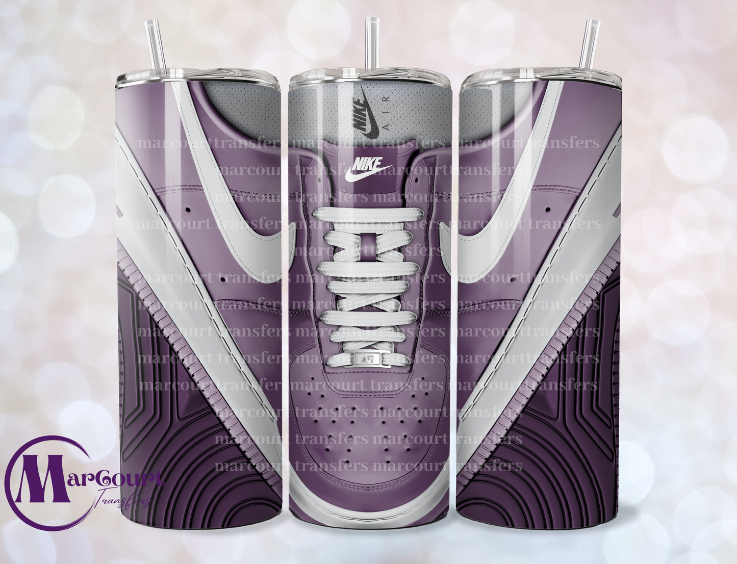 AIR FORCE 1-VIOLET-SKINNY TUMBLER TRANSFER