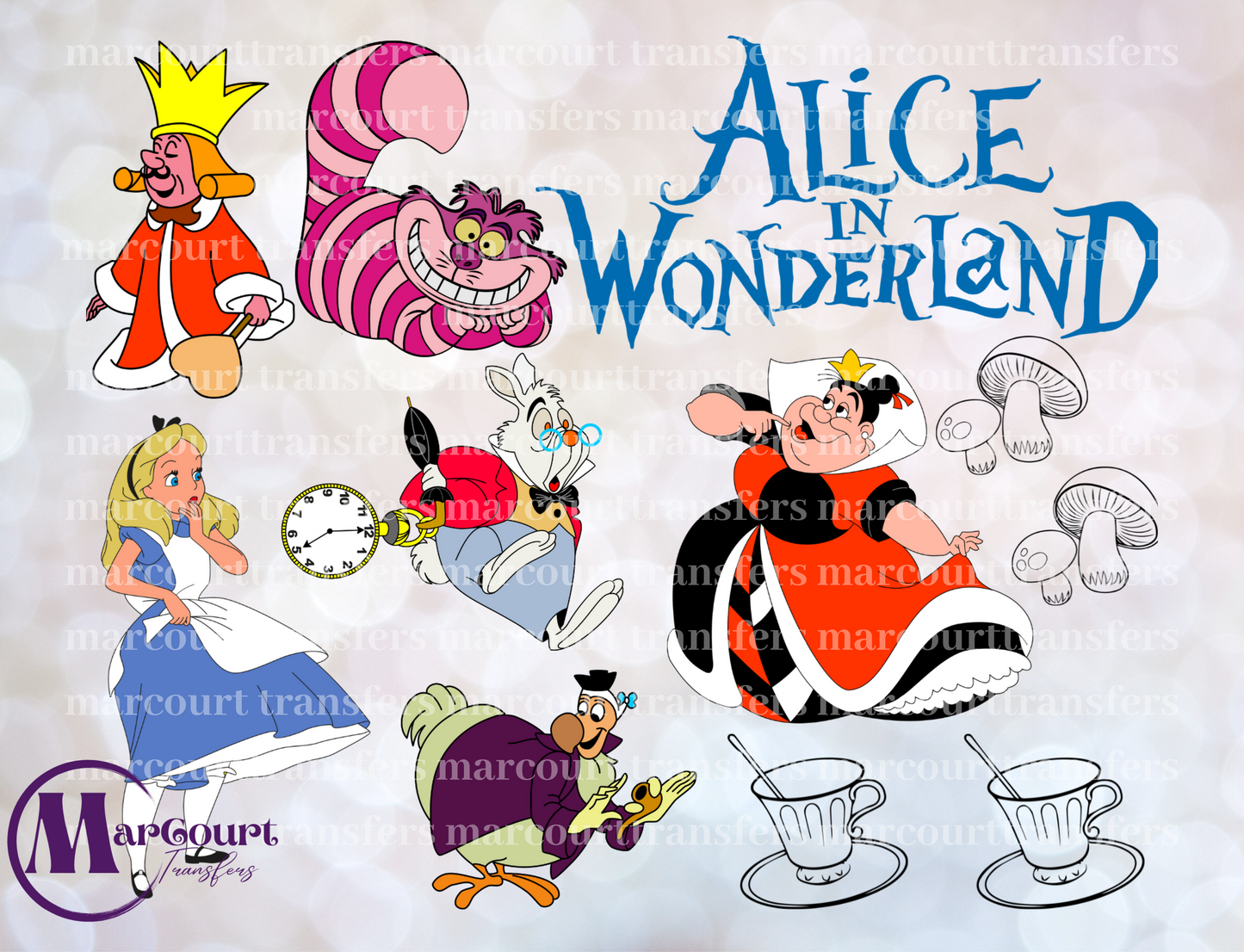 ALICE IN WONDERLAND ELEMENTS