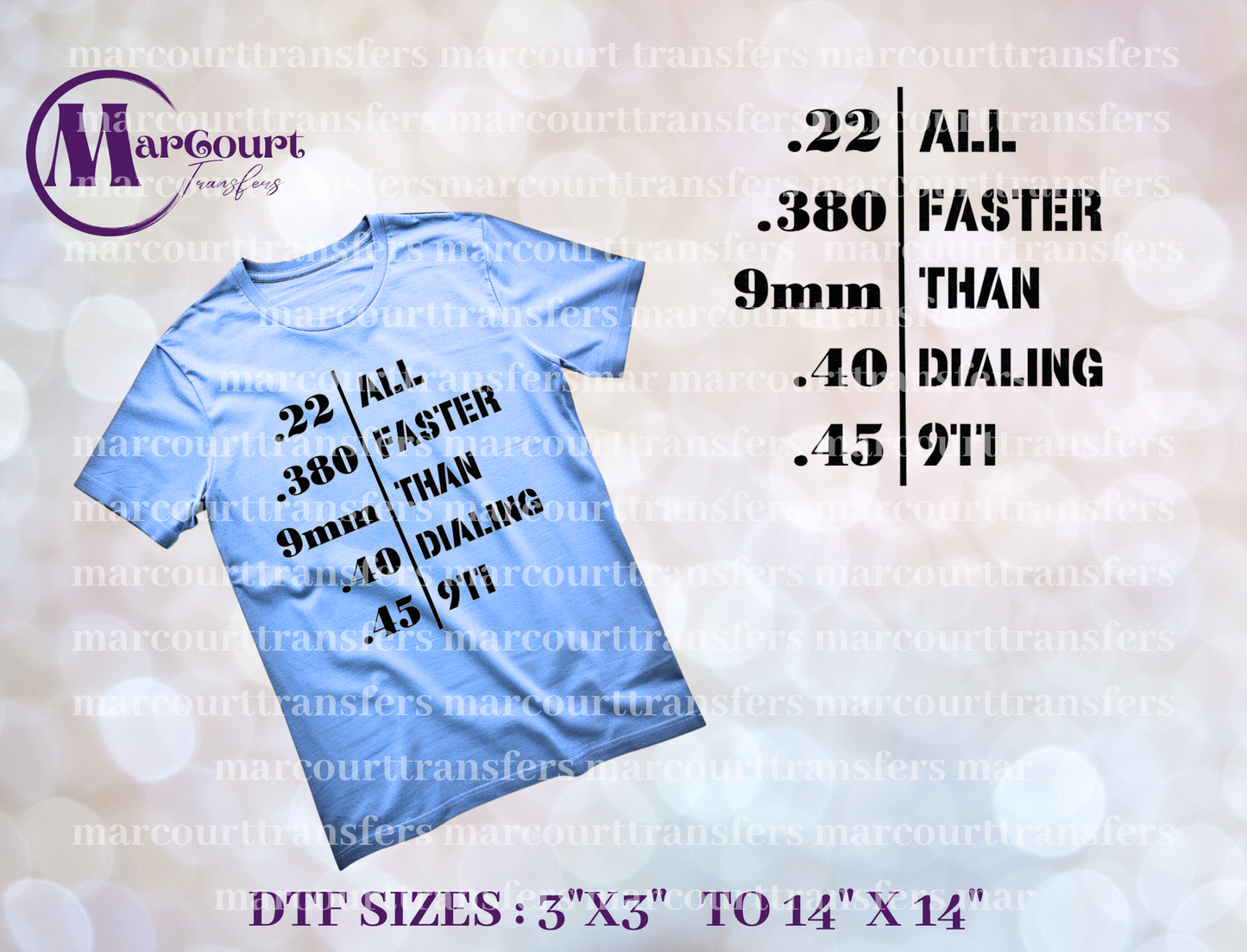 DTF-ALL FASTER THAN DIALING 911