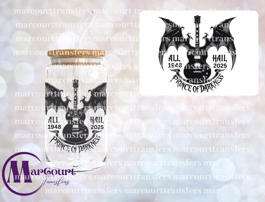 ALL HAIL PRINCE OF DARKNESS OZZIE-DECAL-UV DTF CUP WRAP