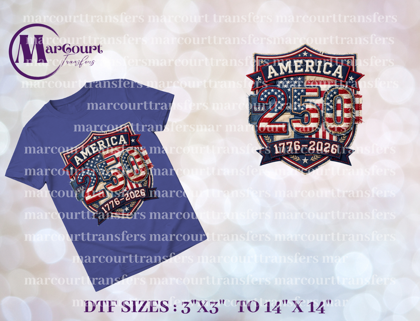 DTF-AMERICA 250 BADGE