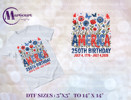 DTF-AMERICA 250TH BIRTHDAY