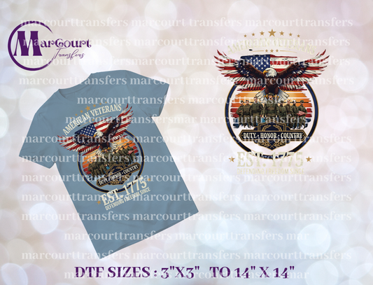 DTF-AMERICAN VETERANS EST. 1775