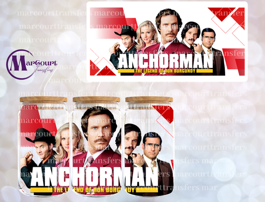 ANCHORMAN-16 0Z-UV DTF CUP WRAP