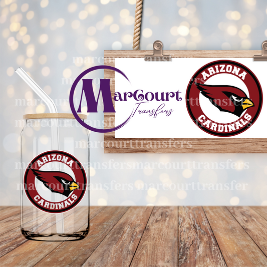 ARIZONA CARDINALS-DECAL-UV DTF CUP WRAP