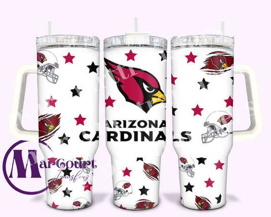 ARIZONA CARDINALS-40 OZ-UV DTF CUP WRAP