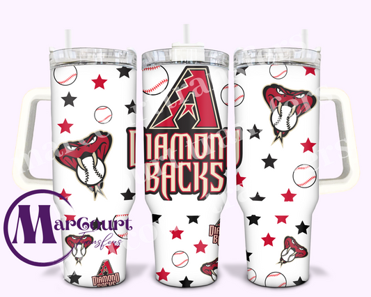 ARIZONA DIAMONDBACKS-40 0Z-UV DTF CUP WRAP