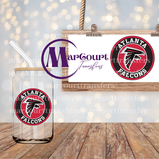 ATLANTA FALCONS-DECAL-UV DTF CUP WRAP