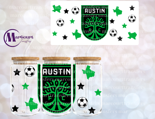 AUSTIN FC-16 0Z-UV DTF CUP WRAP