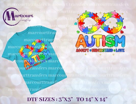 DTF-AUTISM ACCEPT UNDERSTAND LOVE