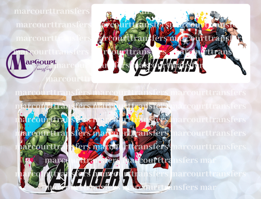 AVENGERS 2-16 0Z-UV DTF CUP WRAP