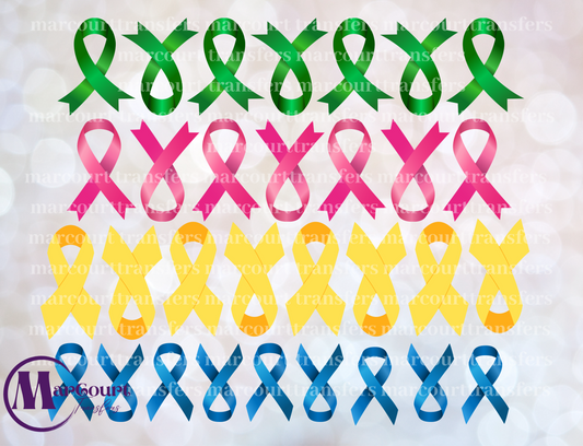 AWARENESS RIBBONS ELEMENTS