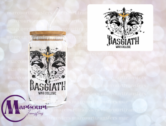 BASGIATH WAR COLLEGE- DECAL-UV DTF CUP WRAP