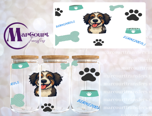 BERNEDOODLE-16 0Z-UV DTF CUP WRAP