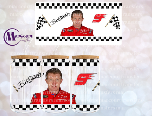 BILL ELLIOTT-16 0Z-UV DTF CUP WRAP