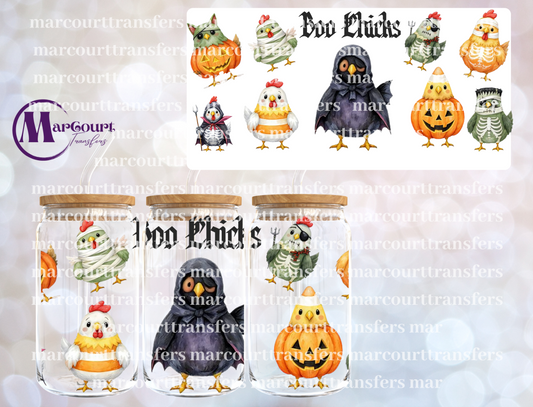 BOO CHICKS-16 0Z-UV DTF CUP WRAP
