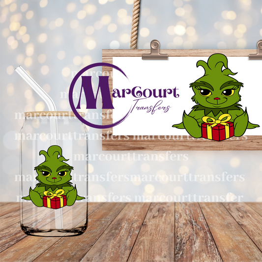 BABY GRINCH-DECAL-UV DTF CUP WRAP