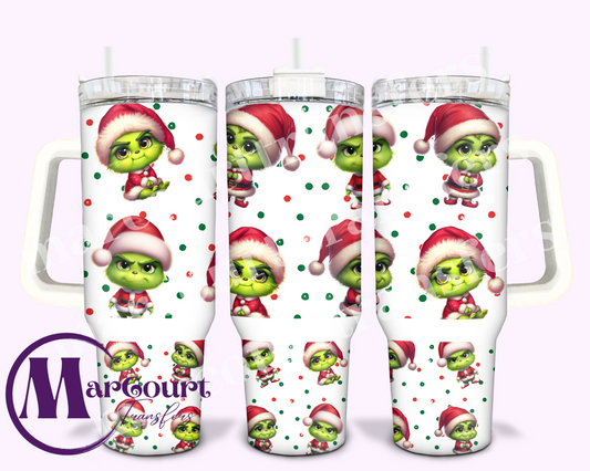 BABY GRINCH 40-40 0Z-UV DTF CUP WRAP