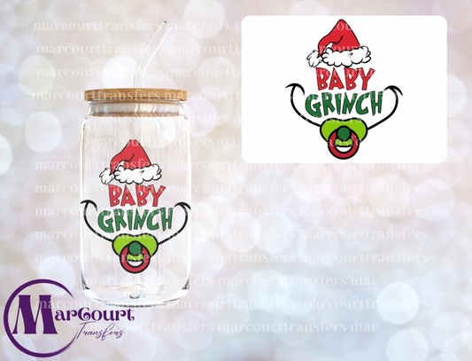 BABY GRINCH-DECAL-UV DTF CUP WRAP