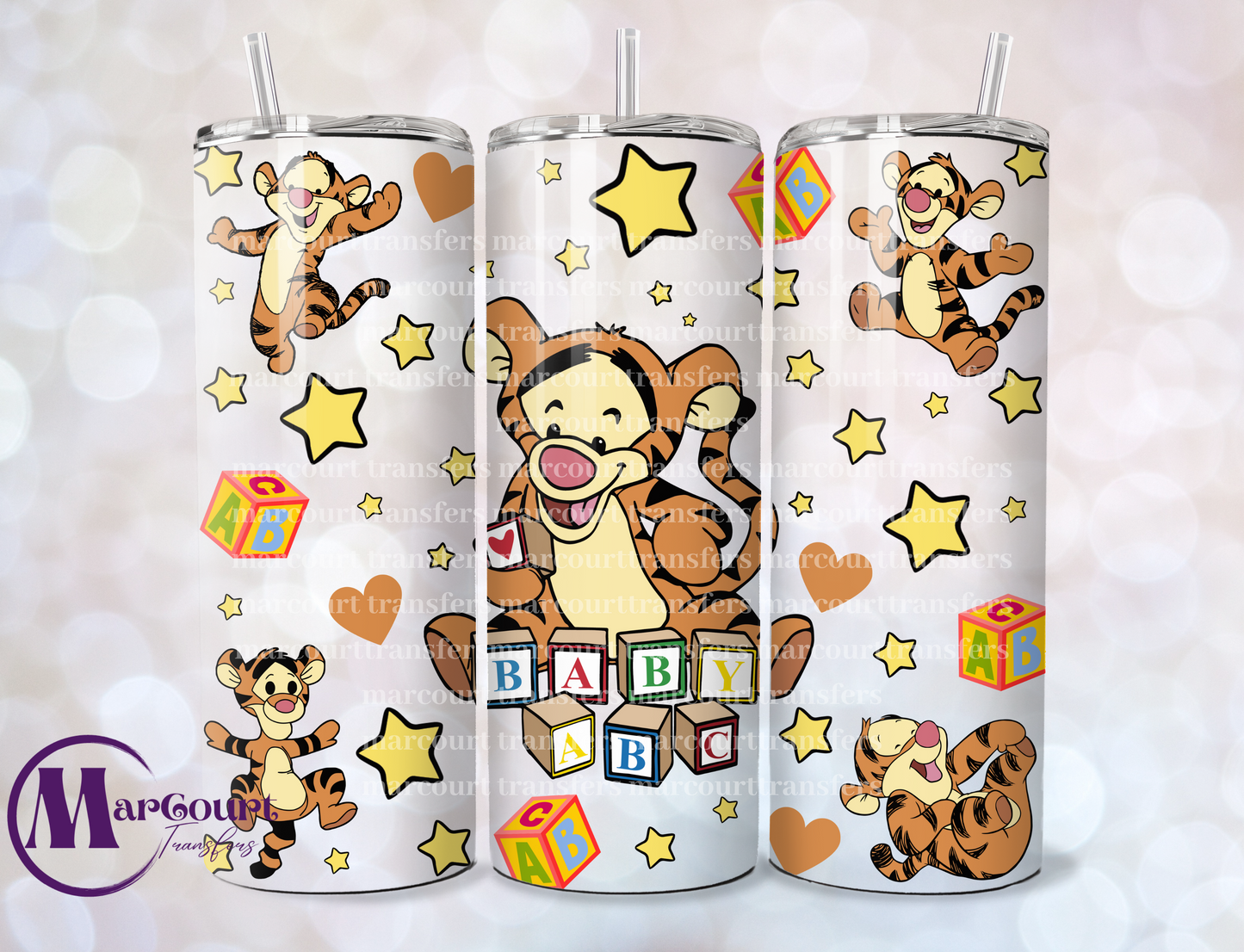 BABY TIGGER-SKINNY TUMBLER TRANSFER