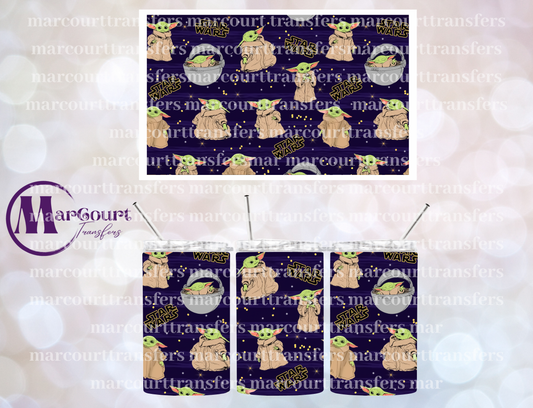 BABY YODA-12 OZ TUMBLER SUBLIMATION