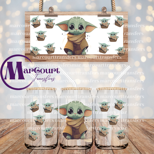 BABY YODA 2-16 0Z-UV DTF CUP WRAP