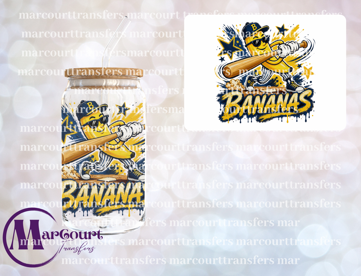BANANA PLAYER-UV DTF CUP WRAP