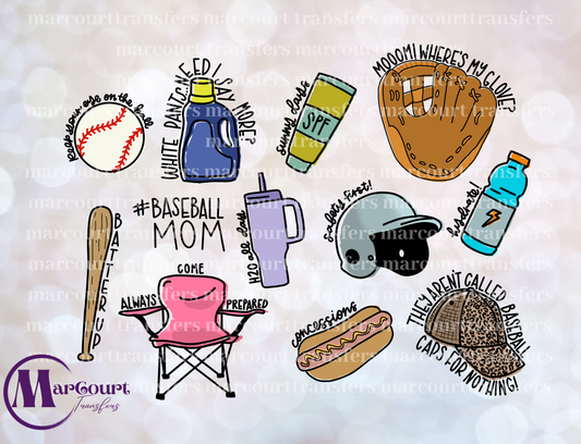 BASEBALL MOM ELEMENTS