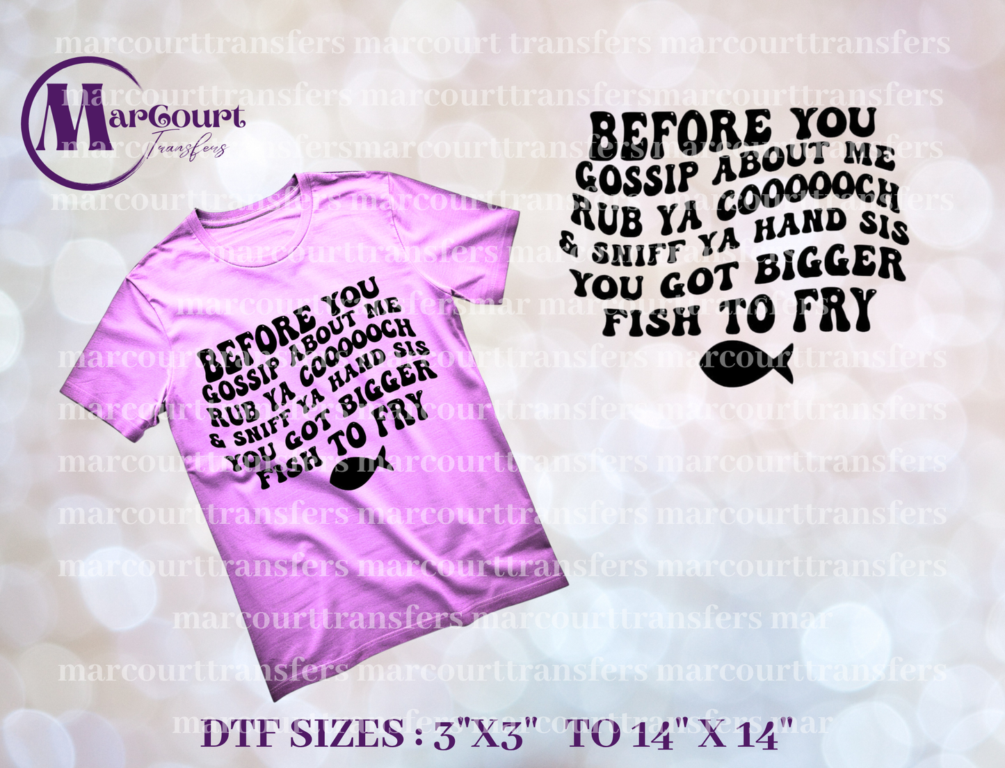 DTF-BEFORE YOU GOSSIP ABOUT ME