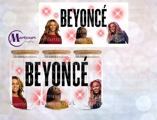 BEYONCE-16 0Z-UV DTF CUP WRAP