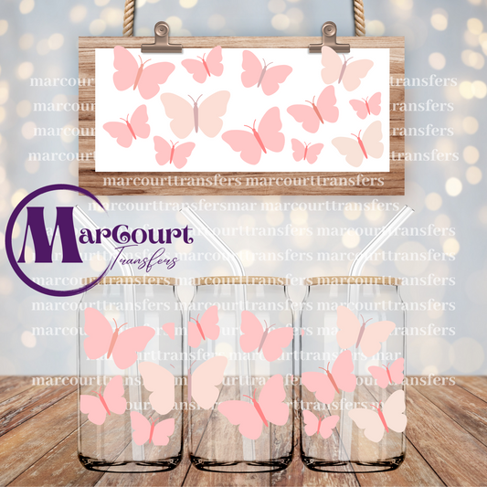 BOHO BUTTERFLIES-16 0Z-UV DTF CUP WRAP