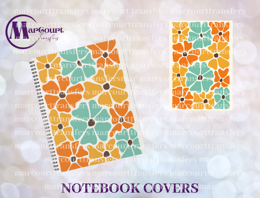 NOTEBOOK COVER-A5-BOHO FLORAL 1