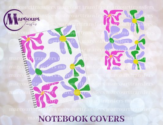 NOTEBOOK COVER-A5-BOHO FLORAL 2