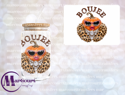 BOUJEE PUMPKIN-UV DTF CUP WRAP