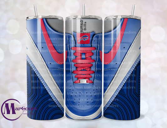 BUFFALO BILLS AIR FORCE 1-20-SKINNY SUBLIMATION TUMBLER TRANSFER