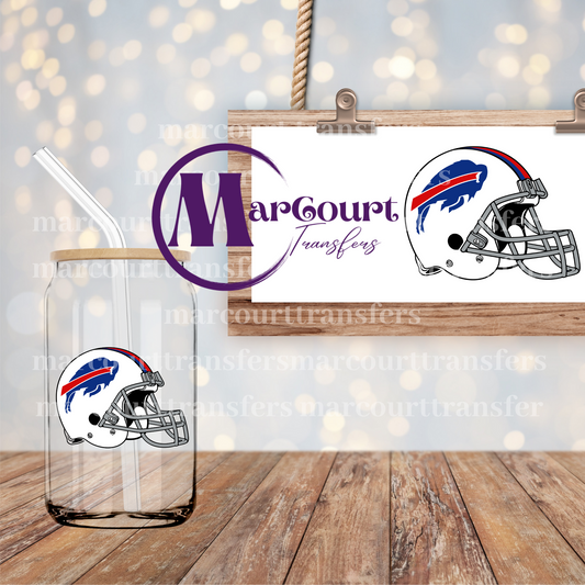 BUFFALO BILLS DECAL- UV DTF CUP WRAP