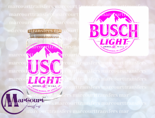 BUSCH LIGHT PURPLE-UV DTF CUP WRAP