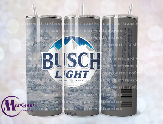 BUSCH LIGHT-SKINNY TUMBLER TRANSFER