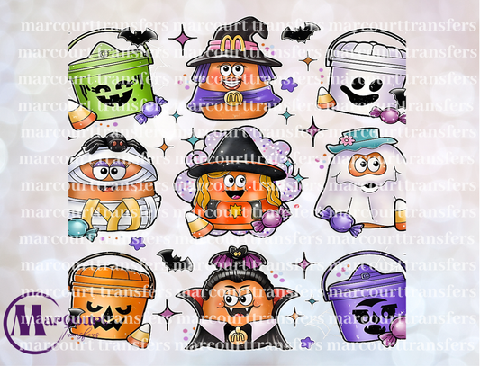 CHICKEN NUGGET PUMPKIN HALLOWEEN ELEMENTS