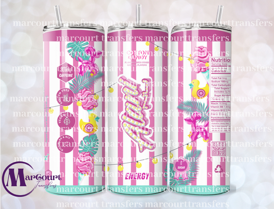COTTON CANDY ALANI-20 OZ-UV DTF CUP WRAP