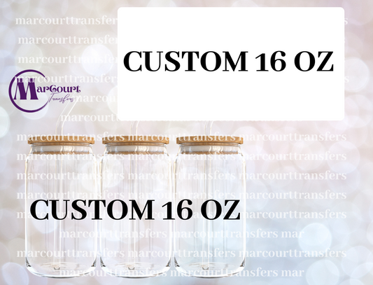 CUSTOM SETUP FEE-$5 REQUIRED FOR EACH CUSTOM