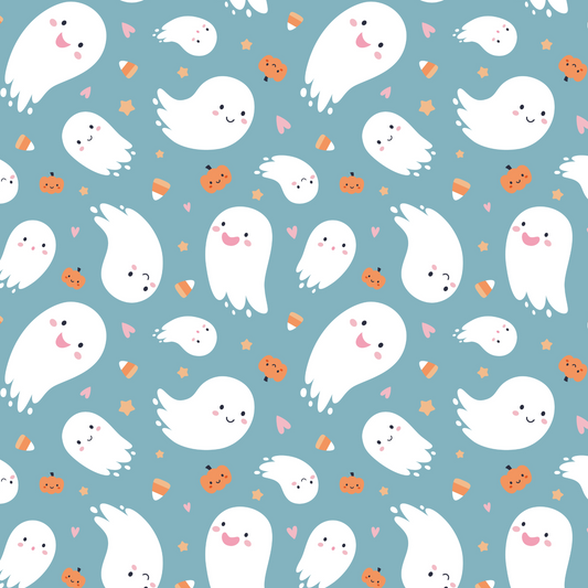 CUTE GHOSTS-VINYL PATTERN 12 X 12